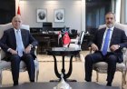 Dışişleri Bakanı Fidan, Irak Başbakan Yardımcısı ve Dışişleri Bakanı Hüseyin ile bir araya geldi